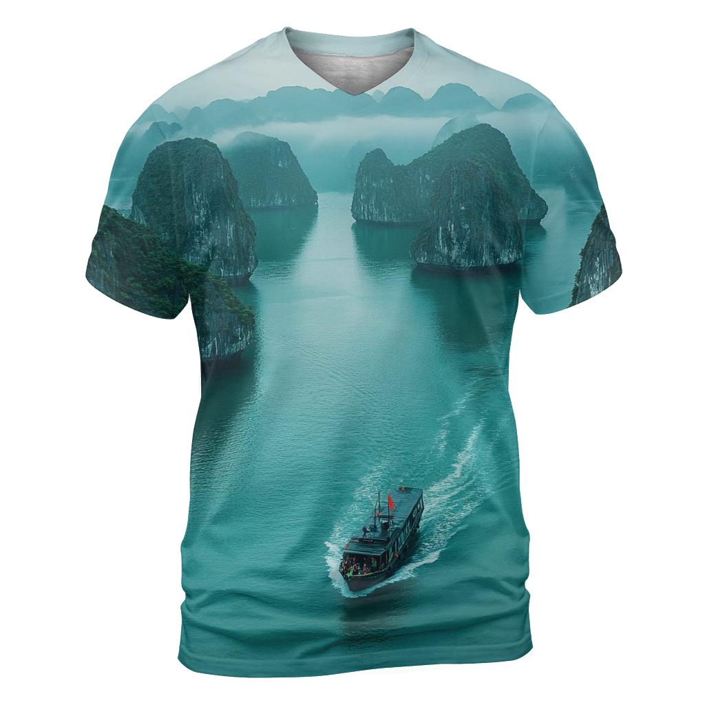 Ha Long Bay - Ha Long custom all-over print shirts