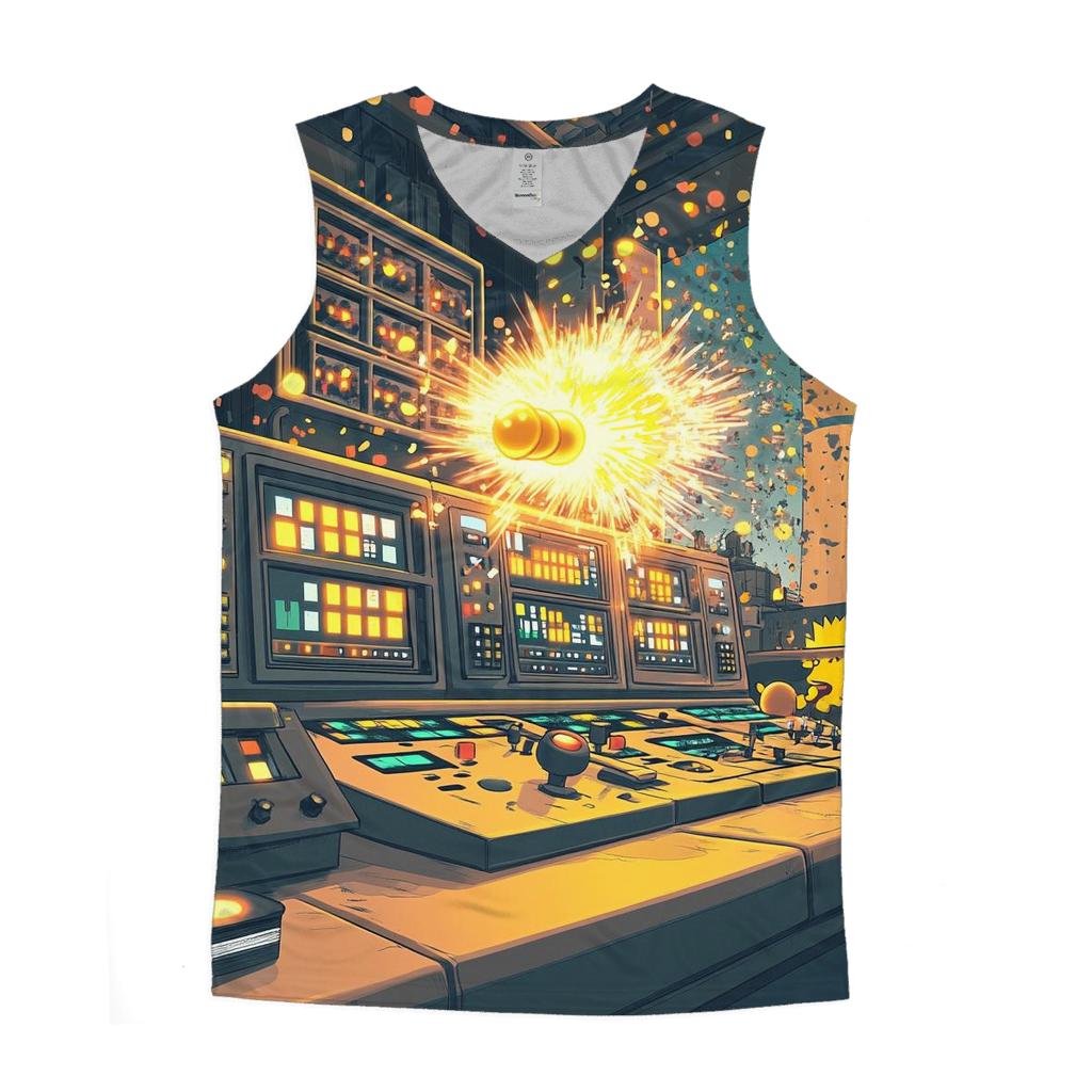 Nuclear Nightshift Rhapsody casual summer tank tops