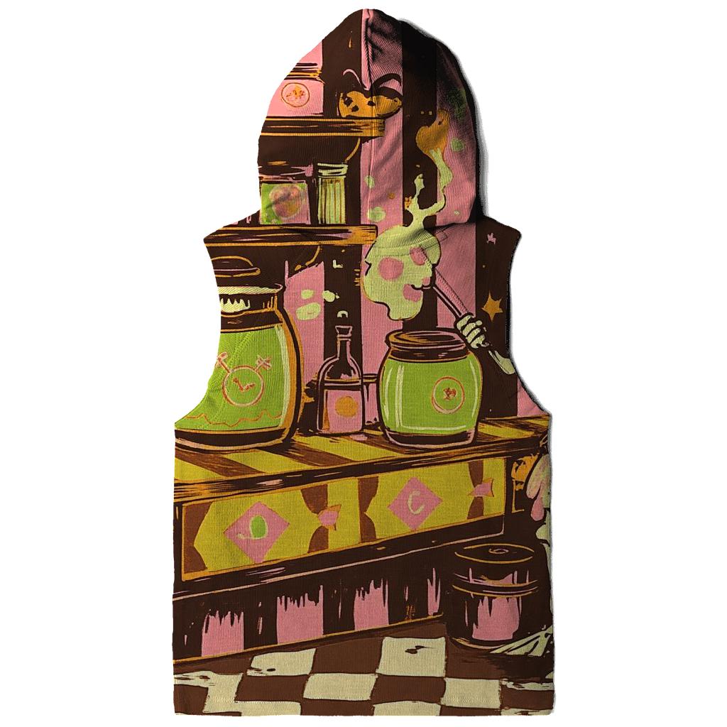 Creepy-Cute Candy Laboratory embroidered hoodies