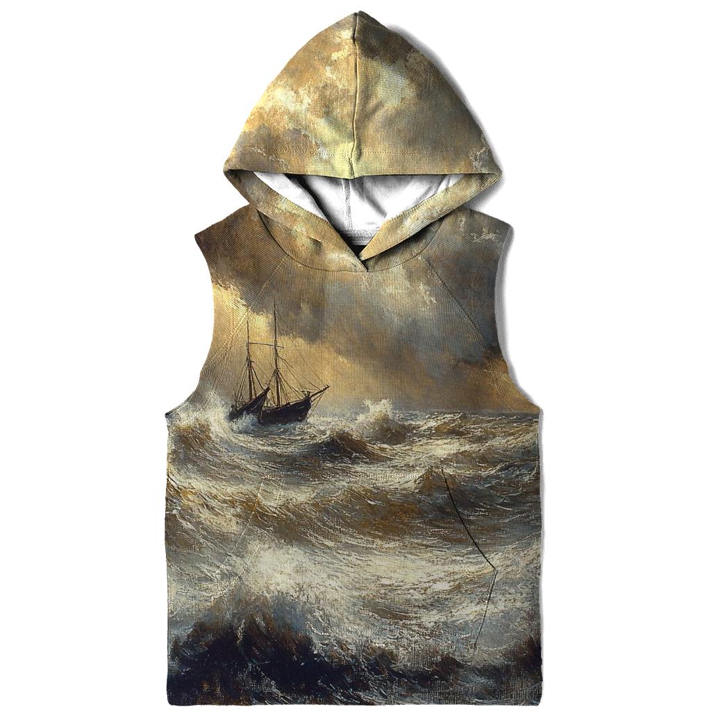 Turner Inspired Stormy Sea designer hoodies