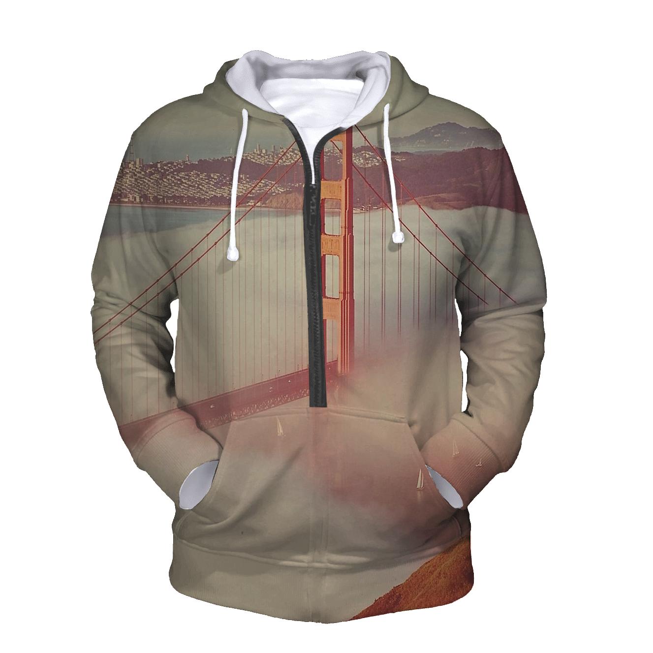 Golden Gate Bridge - San Francisco graphic hoodies
