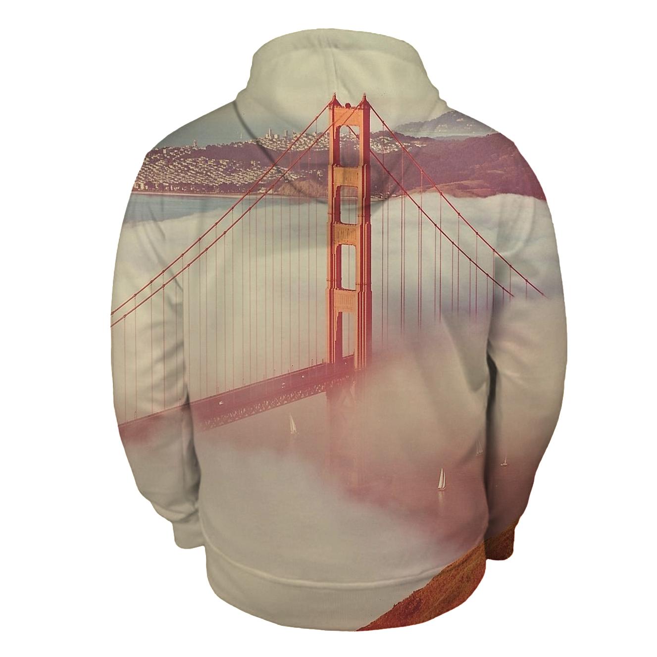 Golden Gate Bridge - San Francisco graphic hoodies