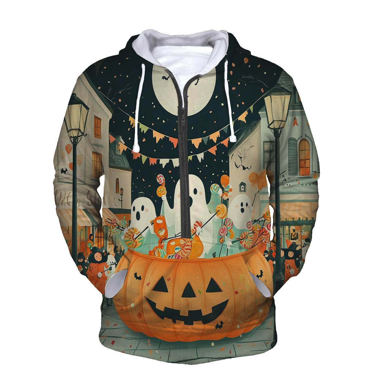 Ghoul Parade Halloween Float heavyweight hoodies