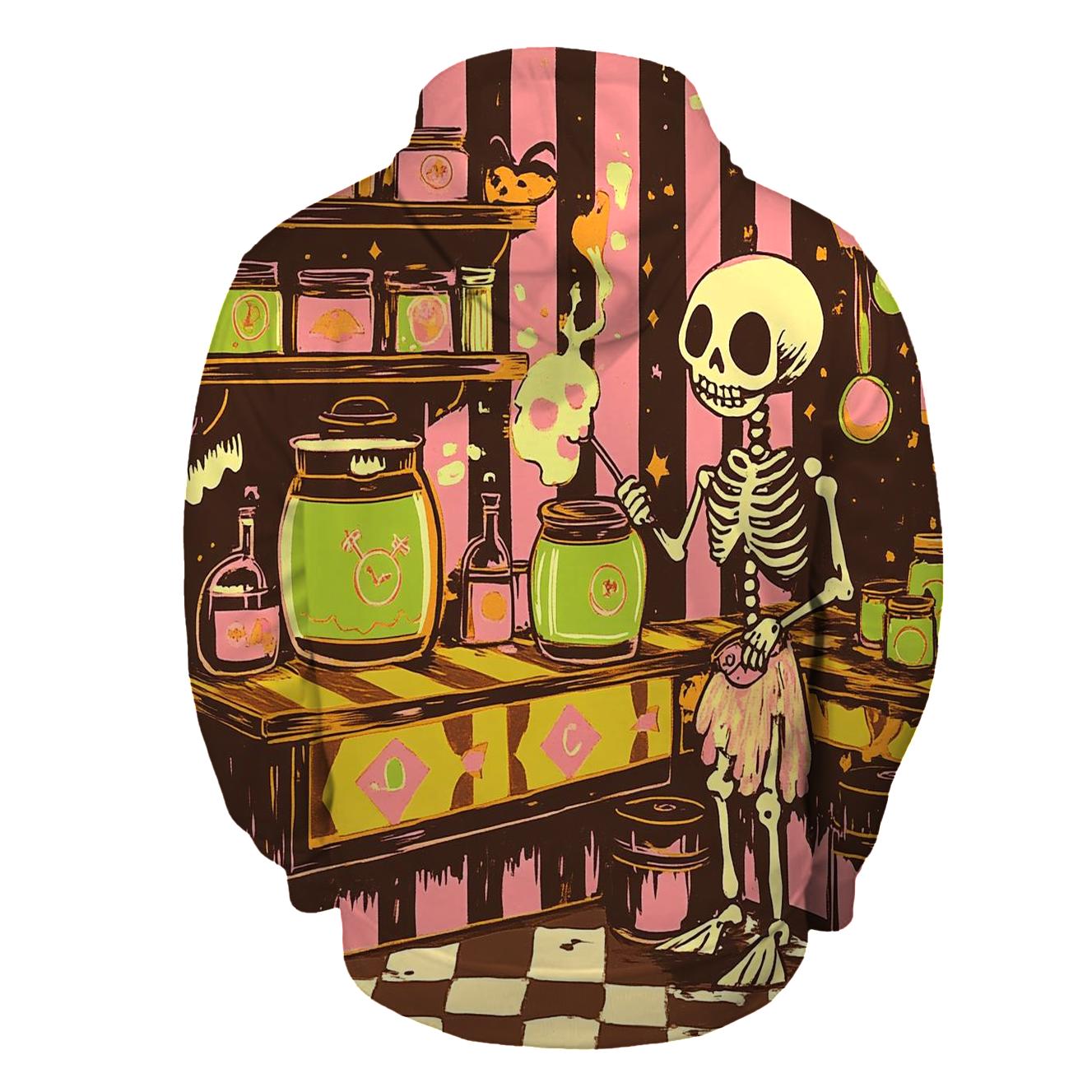 Creepy-Cute Candy Laboratory zip-up hoodies