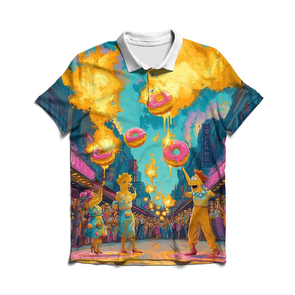 Krusty Street Spectacle premium cotton polo shirts