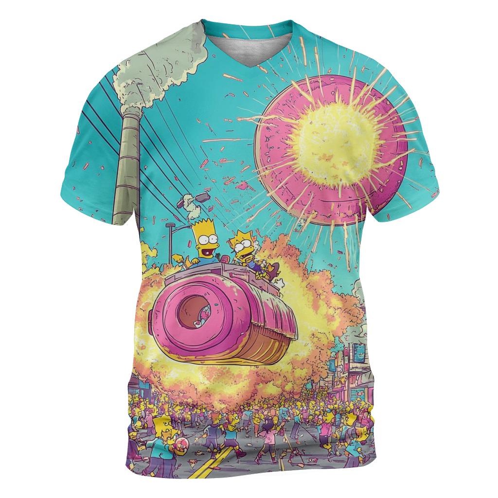 Springfield Sunset Stampede designer pattern shirts