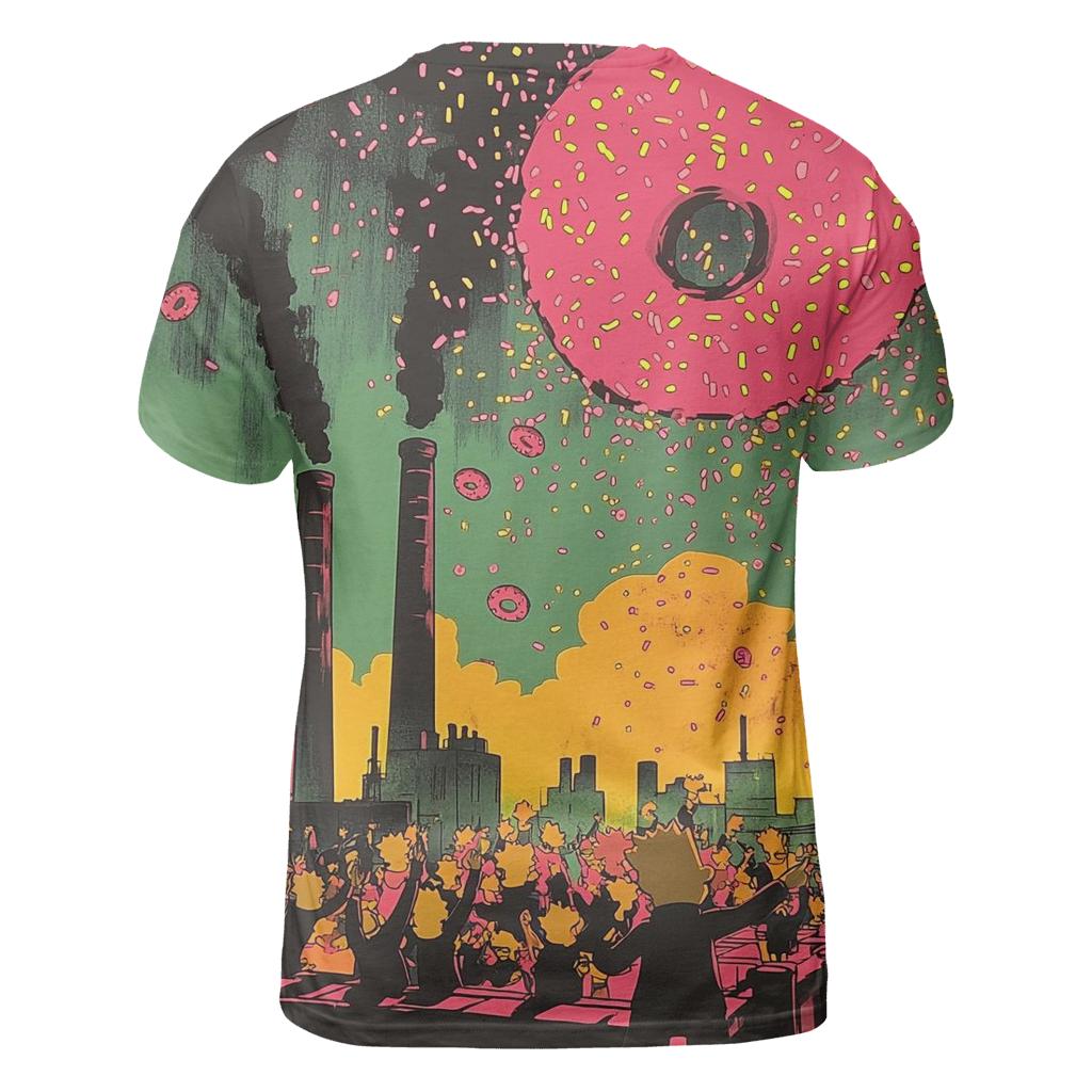 Donut Meteor Shower custom all-over print shirts