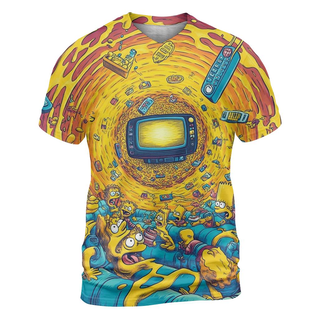 Couch Gag Kaleidoscope personalized full print shirts