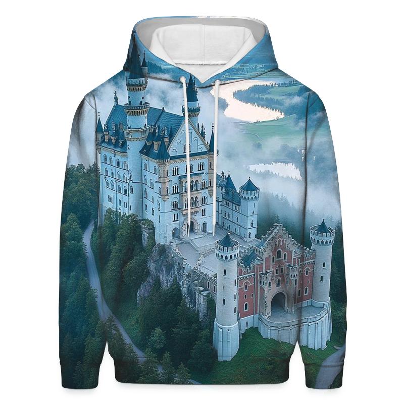 Neuschwanstein Castle - Schwangau premium hoodies