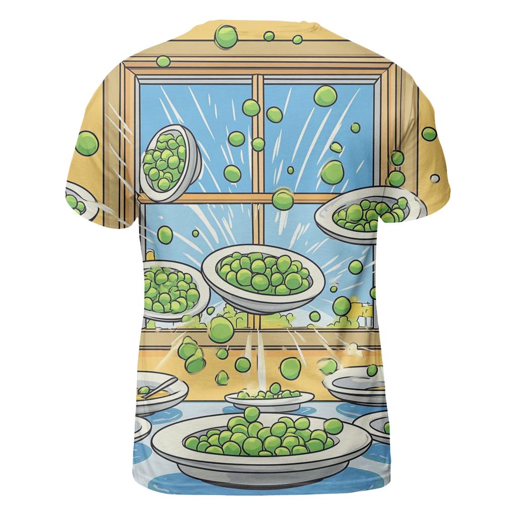 Family Dinner Anarchy artistic all-over print tops