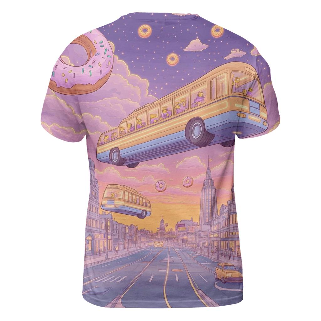 Springfield Dreamscape Commute vibrant all-over design tees