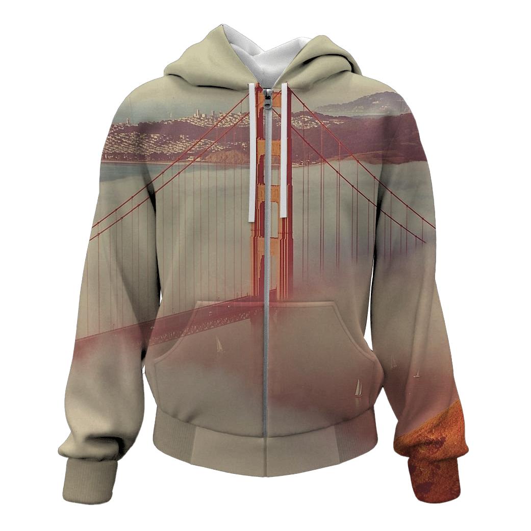 Golden Gate Bridge - San Francisco premium hoodies