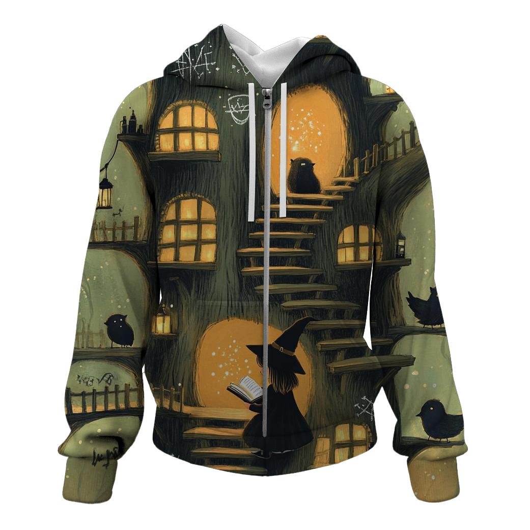 Witch School In Haunted Hollow custom hoodies