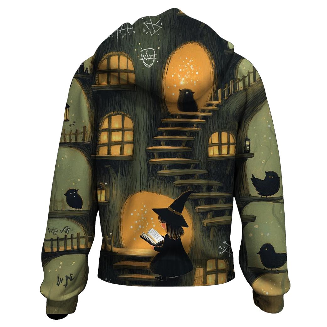 Witch School In Haunted Hollow custom hoodies