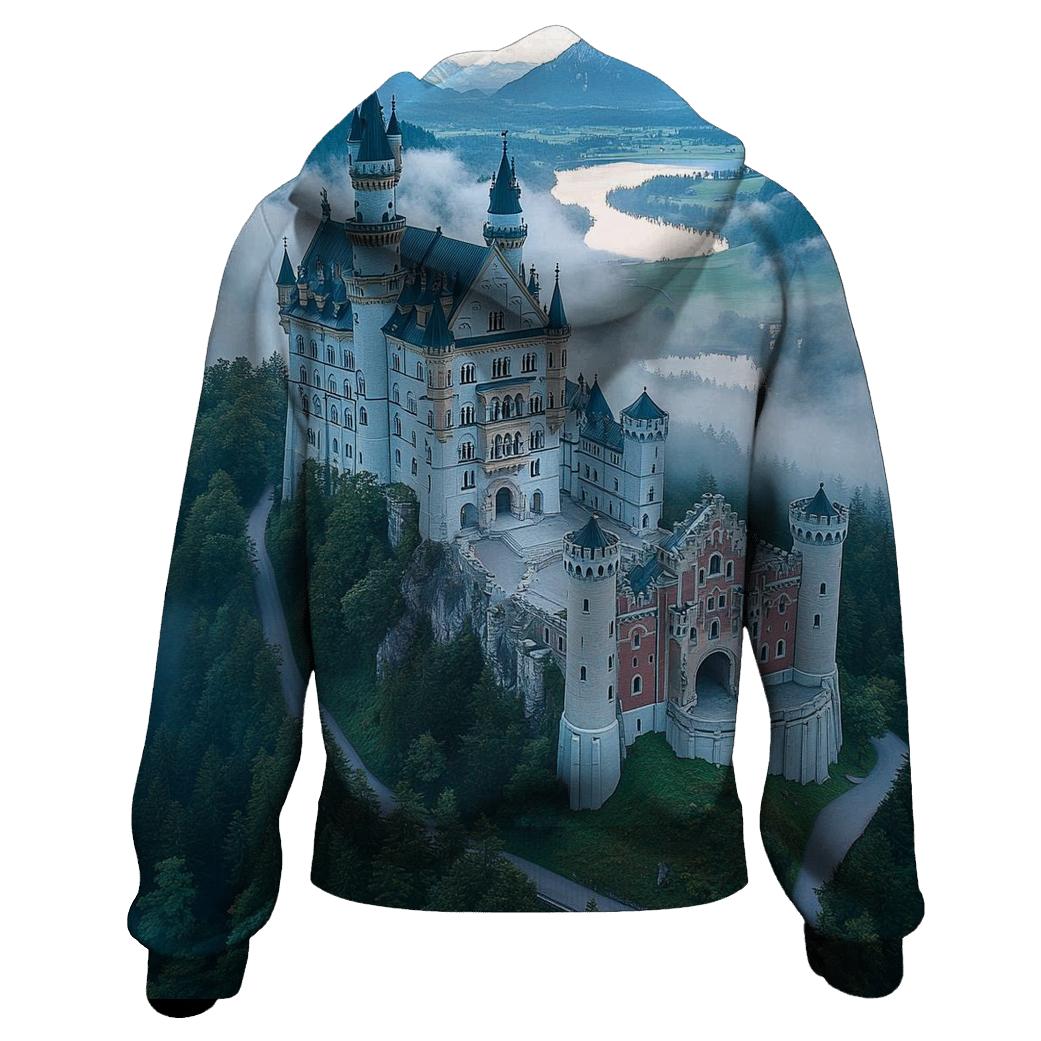 Neuschwanstein Castle - Schwangau printed hoodies