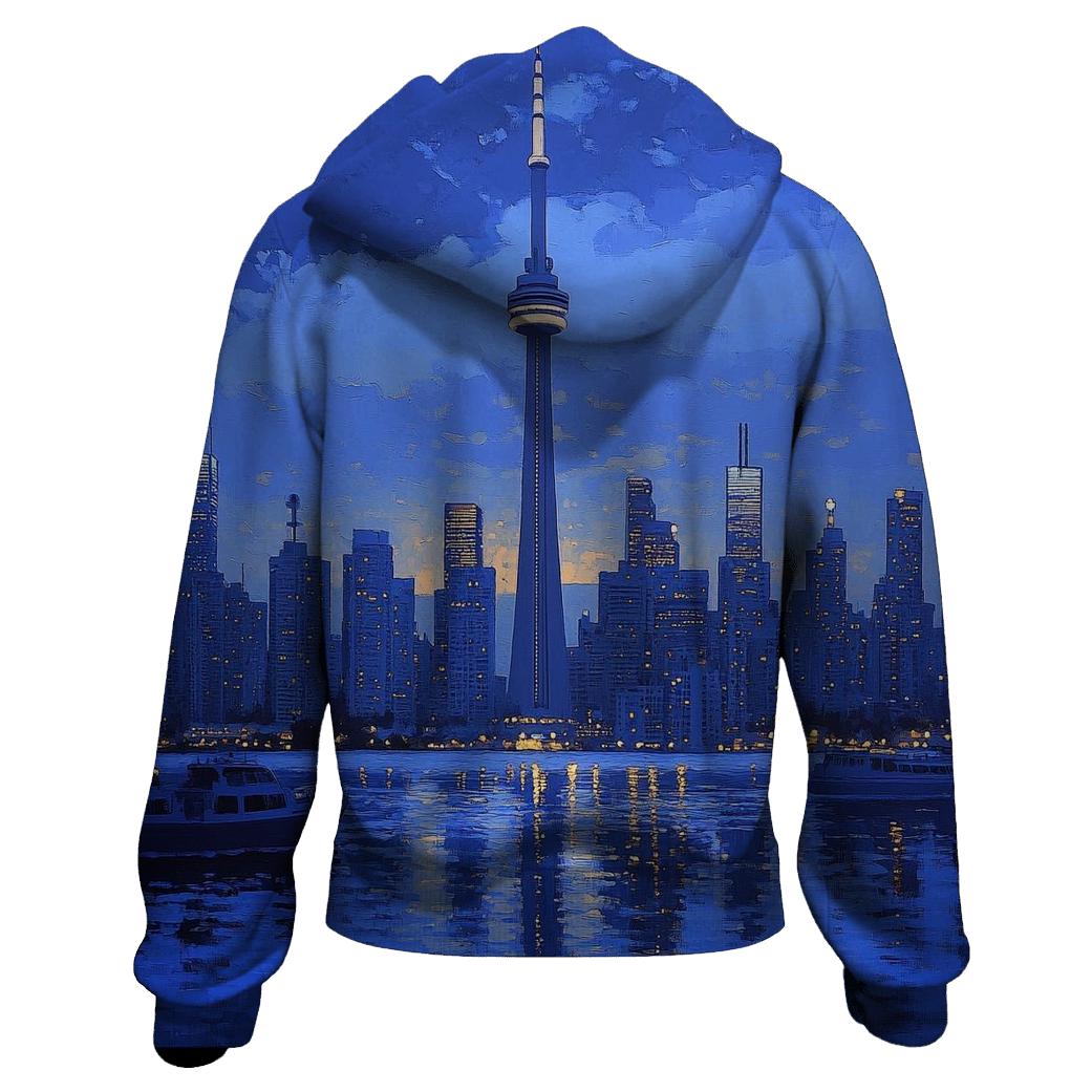 CN Tower - Toronto embroidered hoodies
