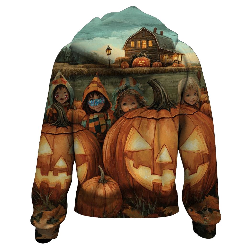 Pumpkin Patch Haunted Harvest heavyweight hoodies