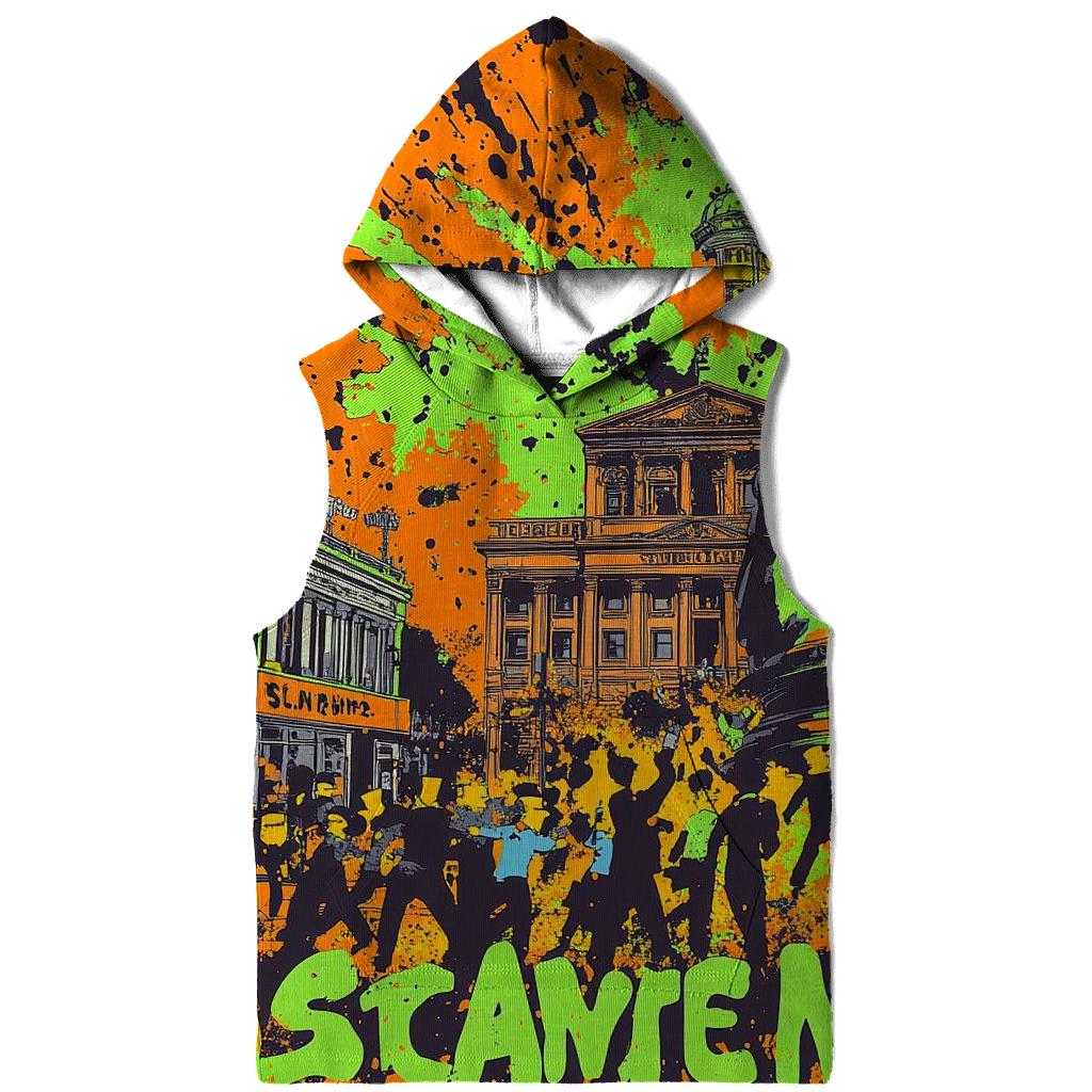 Town Square Mayhem Mosaic hoodies fashion