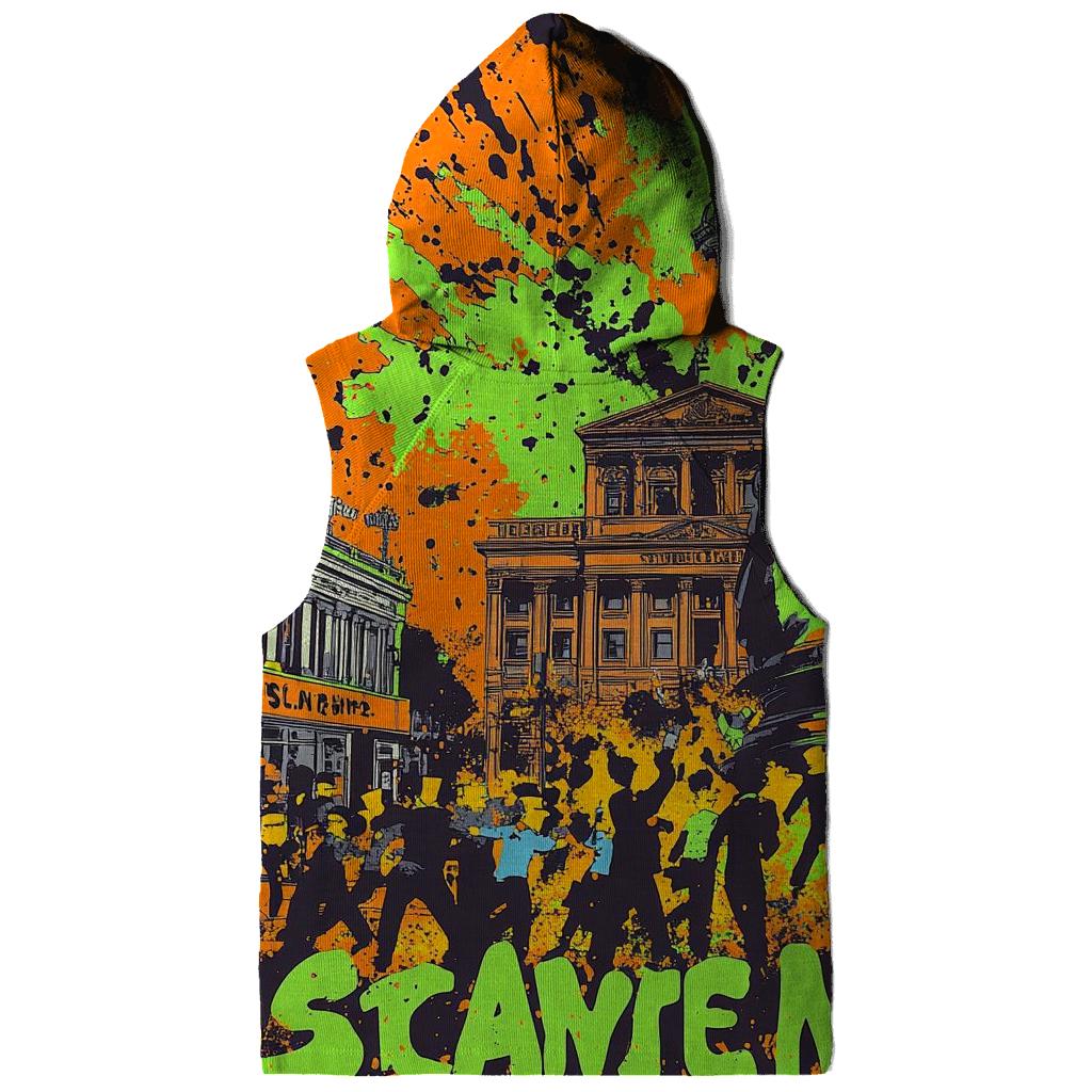 Town Square Mayhem Mosaic hoodies fashion