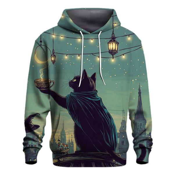 Midnight Cat Spooky Soiree hoodie styles