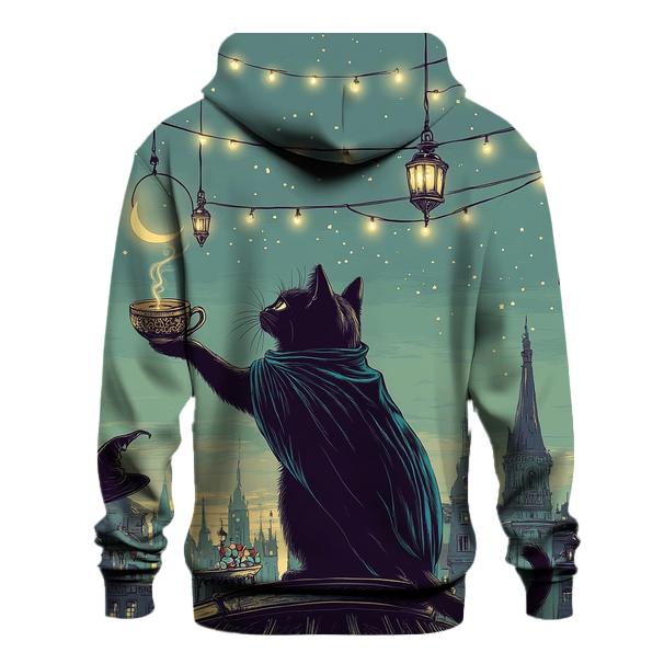 Midnight Cat Spooky Soiree hoodie styles