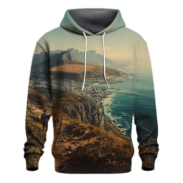 Table Mountain - Cape Town printed hoodies