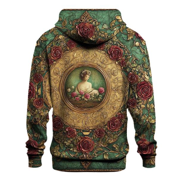 Klimt Inspired Golden Garden pullover hoodies