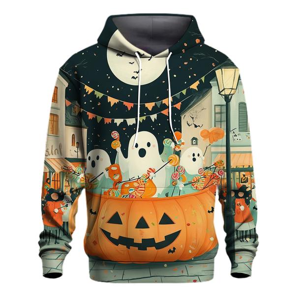 Ghoul Parade Halloween Float embroidered hoodies