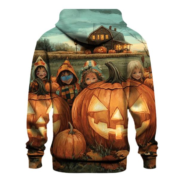 Pumpkin Patch Haunted Harvest zip-up hoodies