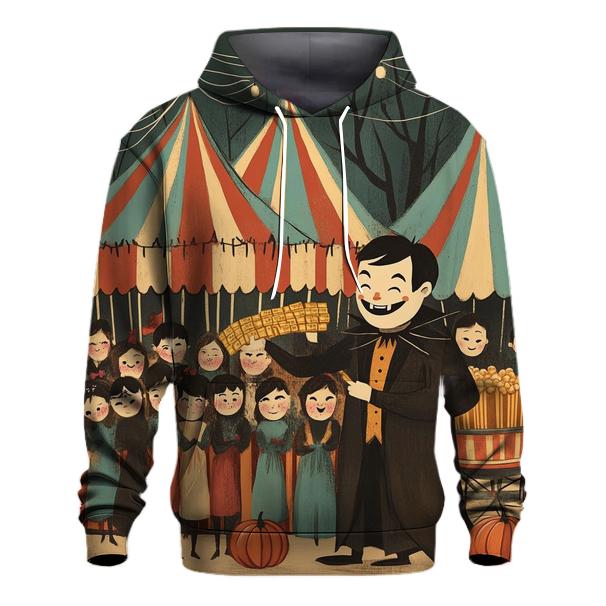 Cobweb Carnival Midway Halloween premium hoodies