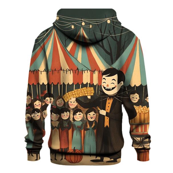 Cobweb Carnival Midway Halloween premium hoodies