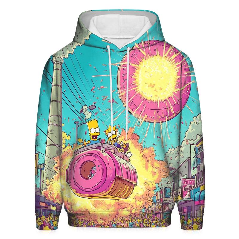 Springfield Sunset Stampede pullover hoodies