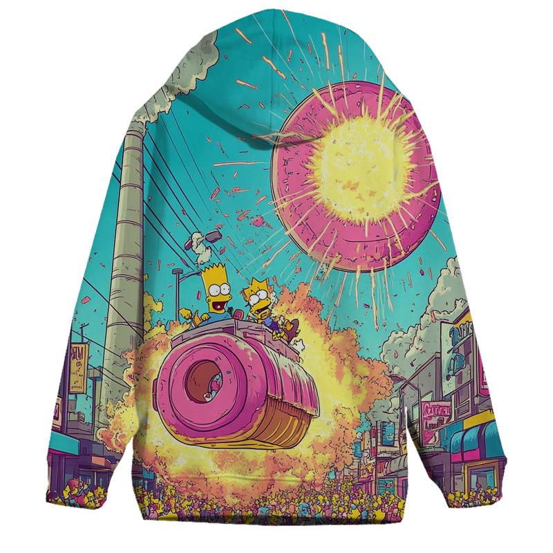 Springfield Sunset Stampede pullover hoodies