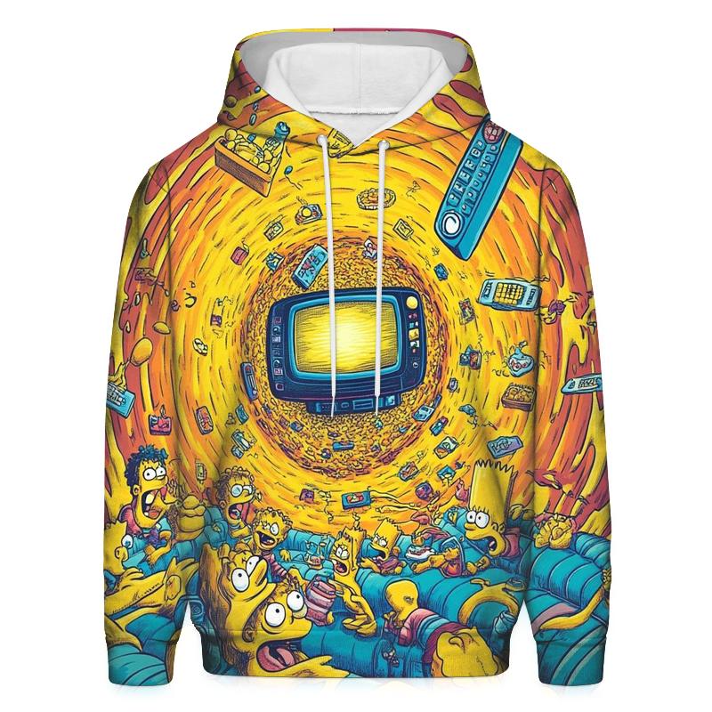 Couch Gag Kaleidoscope pullover hoodies