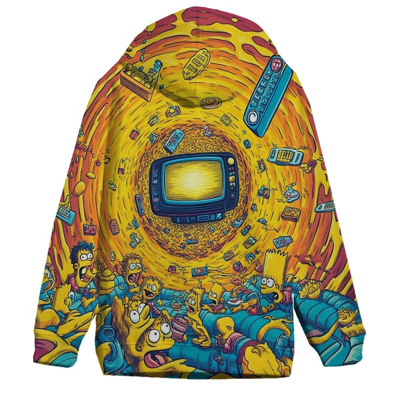 Couch Gag Kaleidoscope pullover hoodies