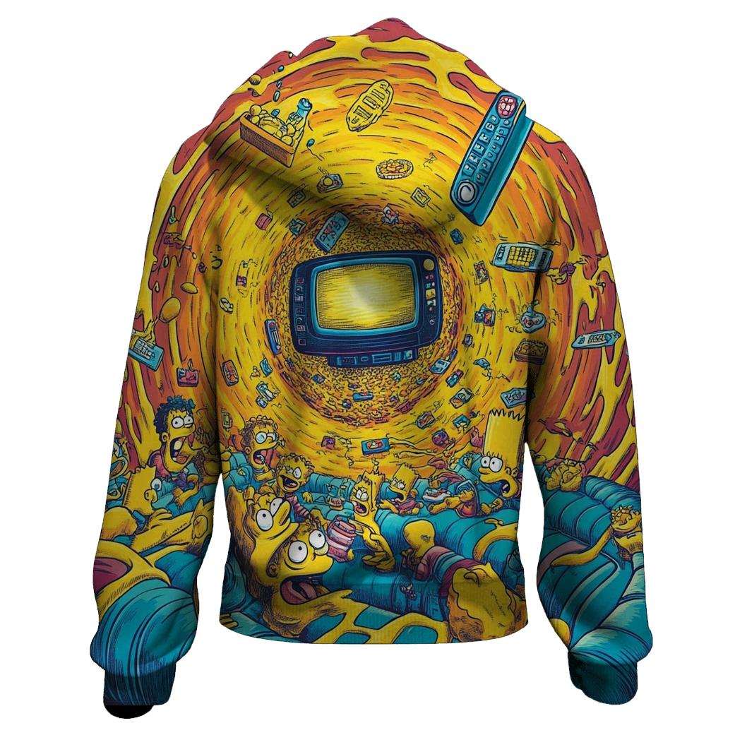Couch Gag Kaleidoscope heavyweight hoodies
