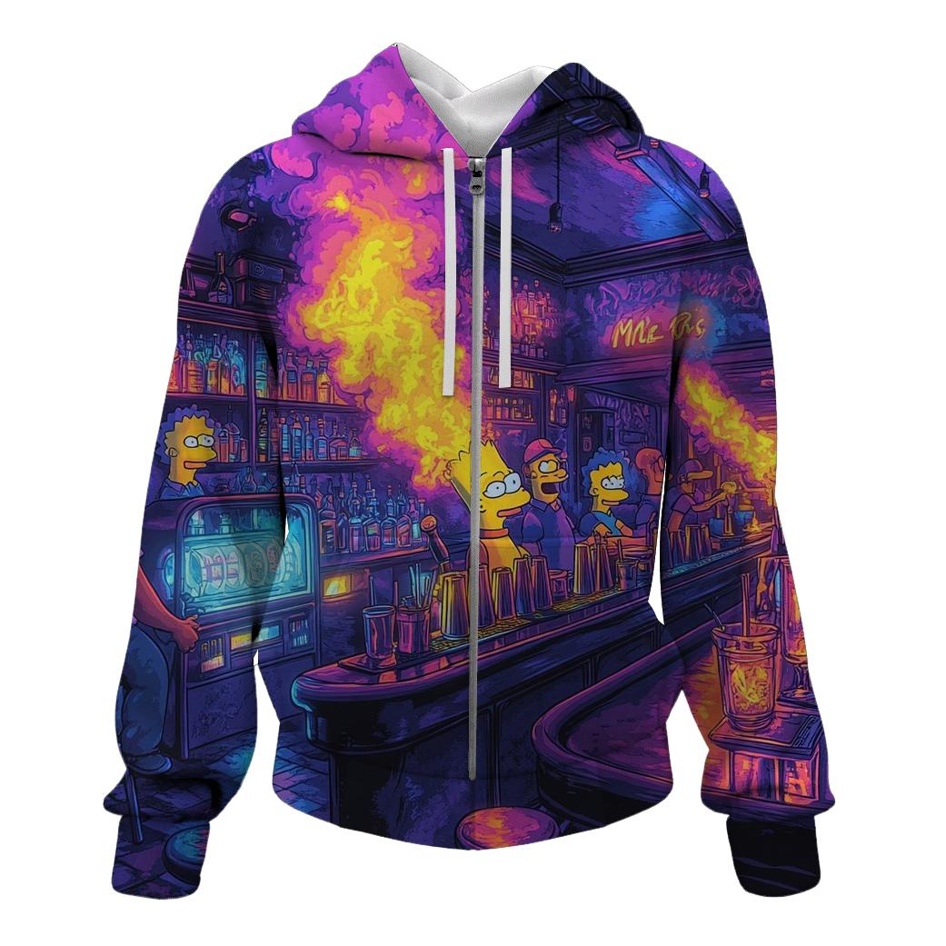 Moes Neon Nightcap hoodie designs