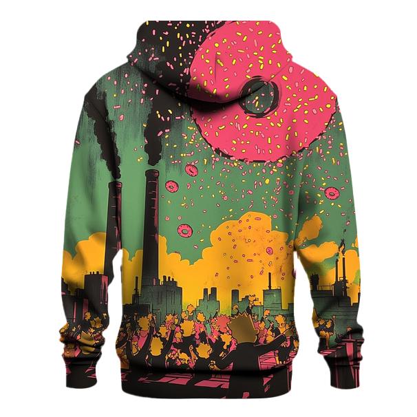 Donut Meteor Shower designer hoodies