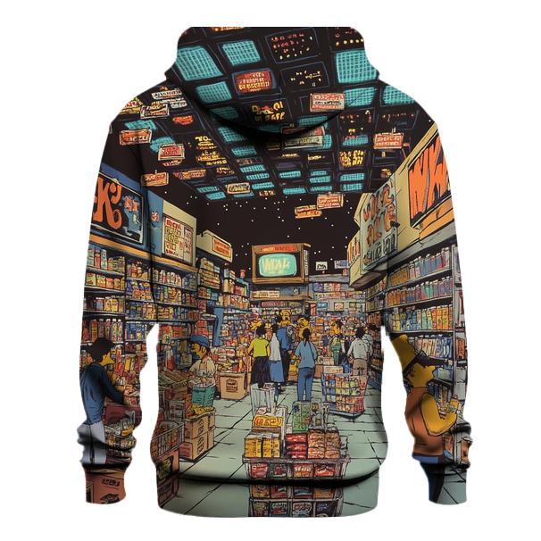 Kwik E Mart Night Market lightweight hoodies