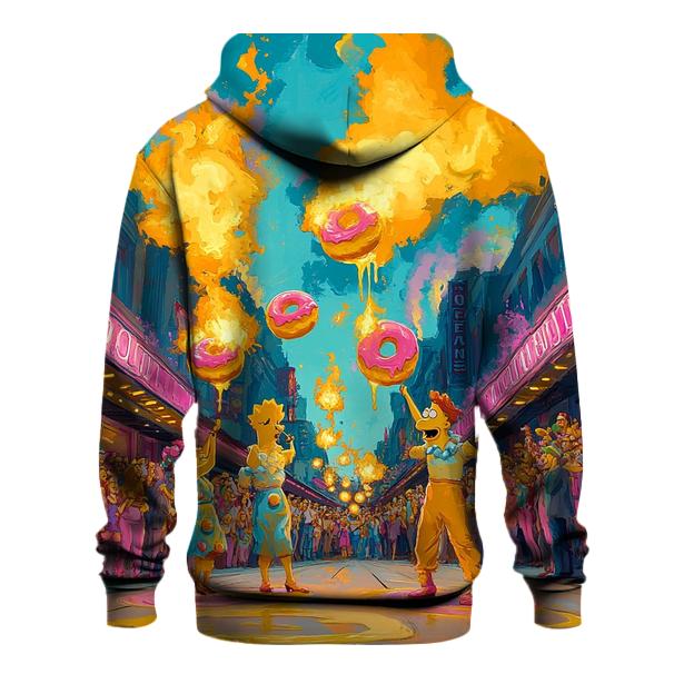 Krusty Street Spectacle graphic hoodies