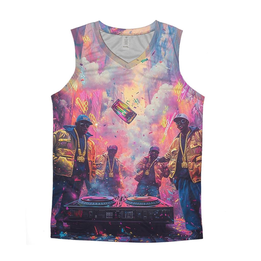 Ghetto Supastar Neon Opera designer workout tanks