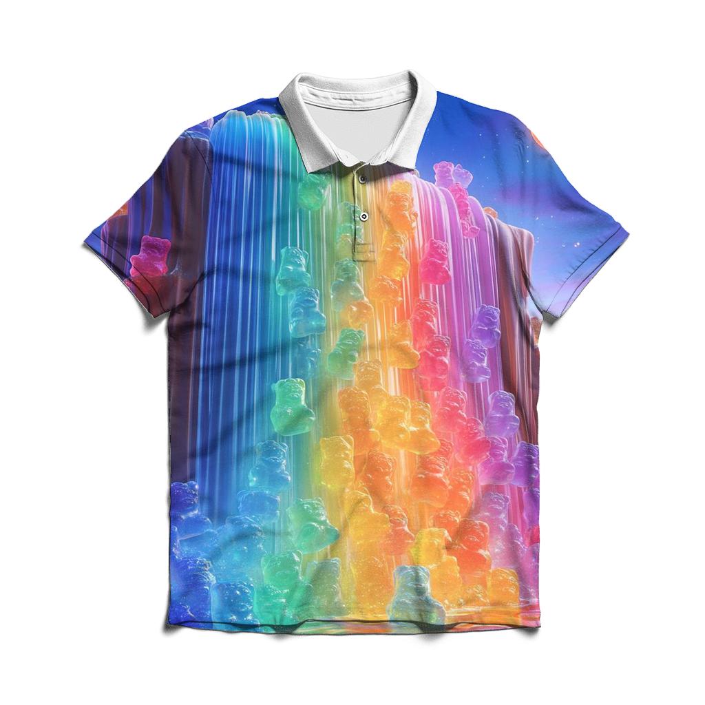 Gummy Galaxy Cascade classic pique polos