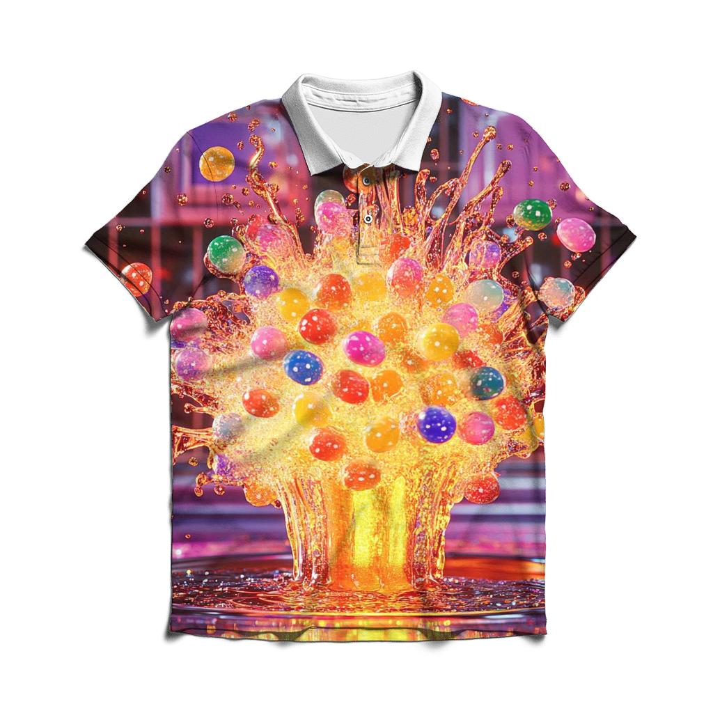 Soda Fountain Supernova stylish collar polo tees