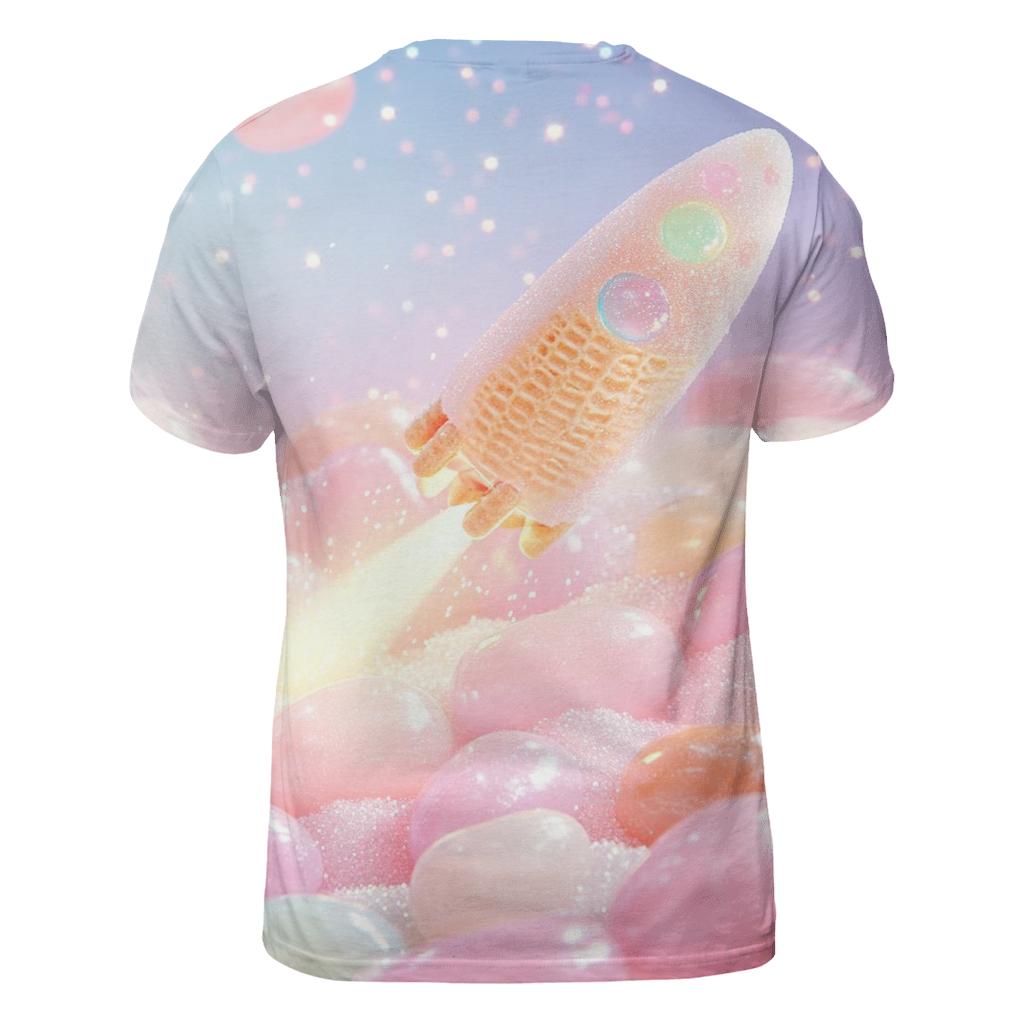 Jelly Bean Starfield creative print fashion shirts