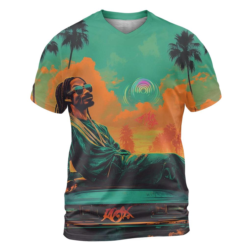 West Coast Sunset Cipher designer pattern shirts