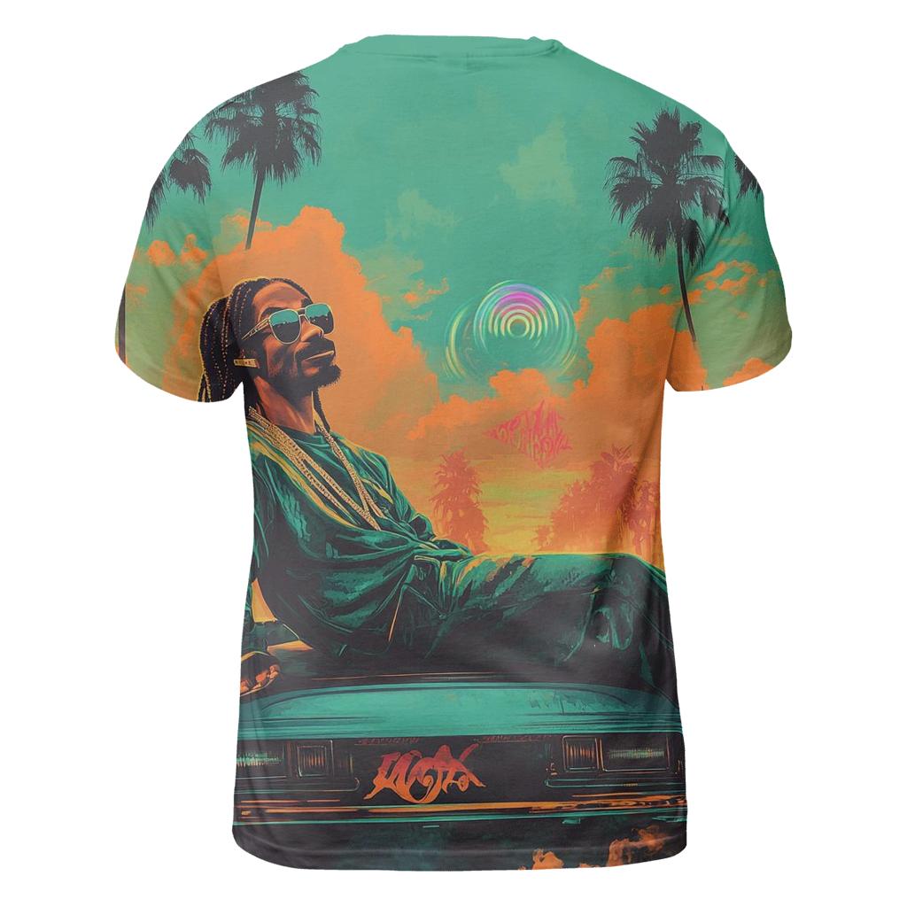 West Coast Sunset Cipher designer pattern shirts