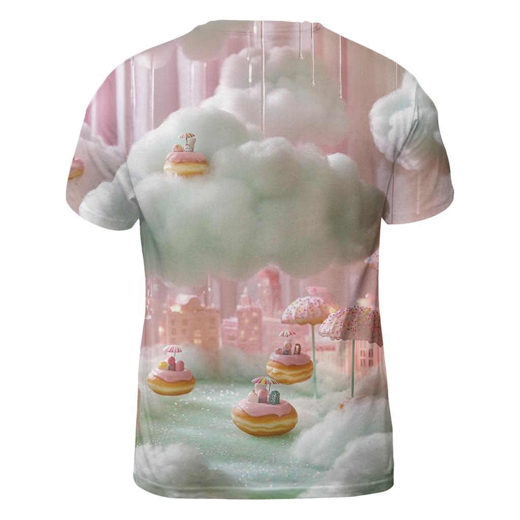 Candy Cloud Commuters statement graphic shirts