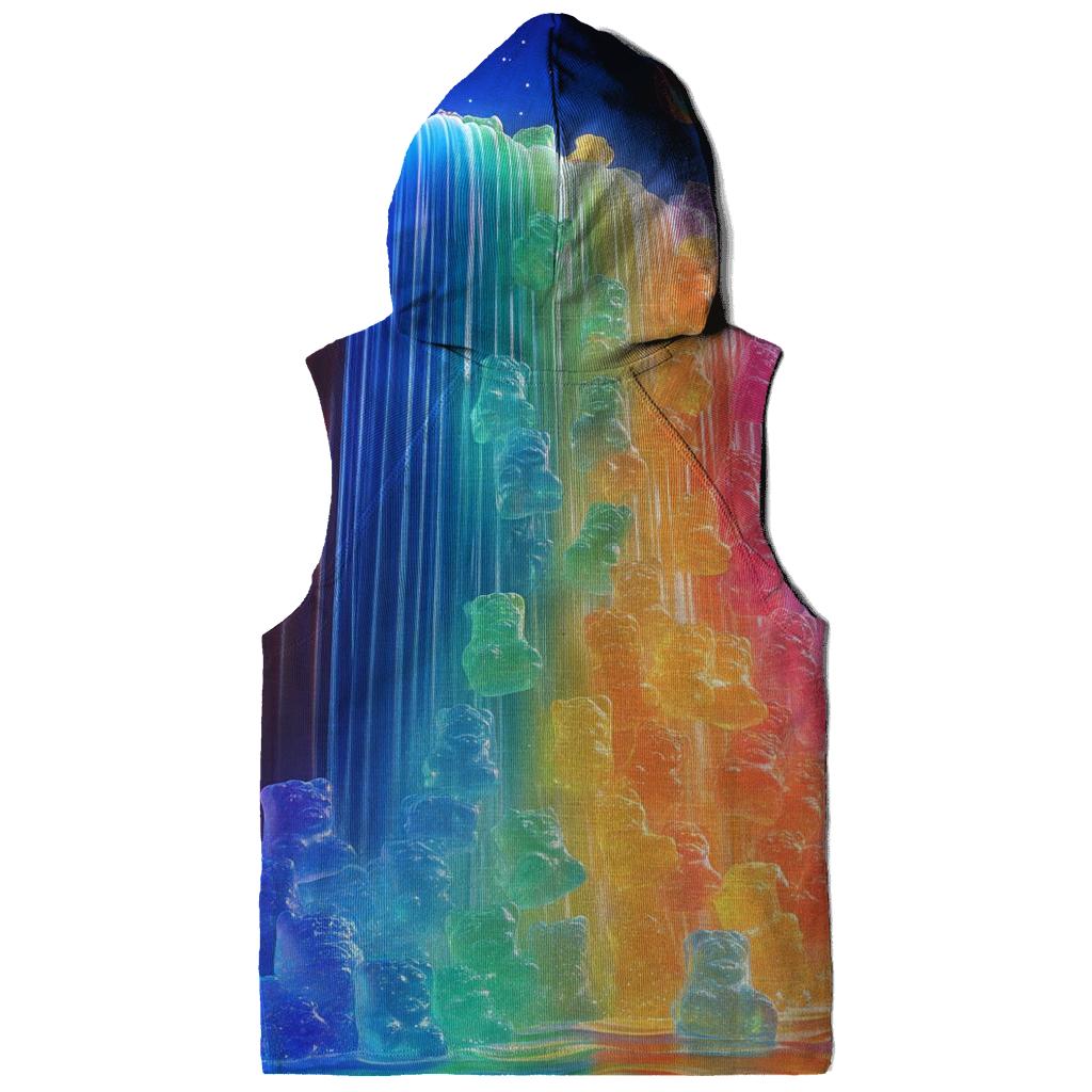 Gummy Galaxy Cascade printed hoodies