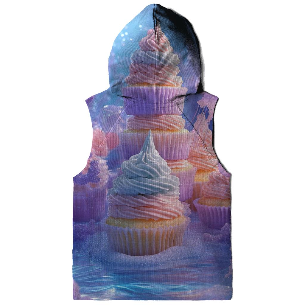 Cupcake Coral Reef printed hoodies