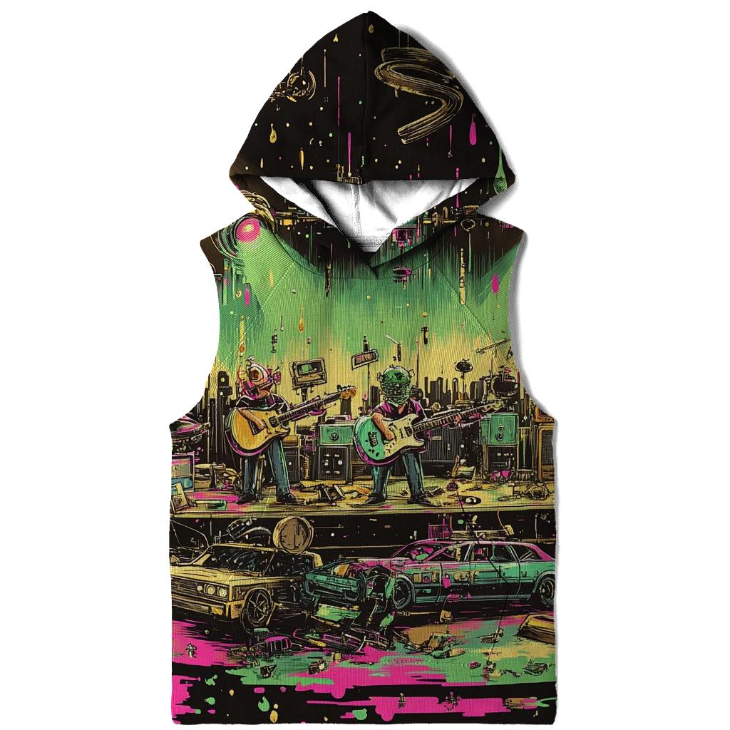 Galactic Garage Band Showdown designer hoodies